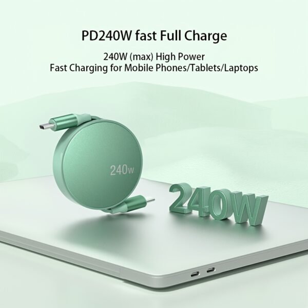 240W Type-C to Type-C PD Fast Charging Cable