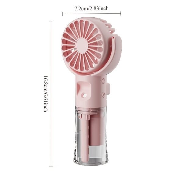 Water-Cooled Spray Fan with Humidification & 4-Speed Cooling