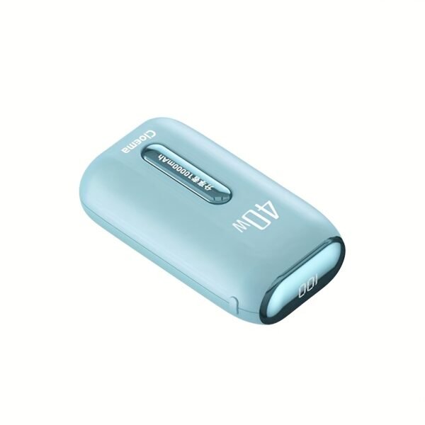 Mini 10,000mAh Power Bank 22.5W Fast Charging Portable Charger with Built-in Cables