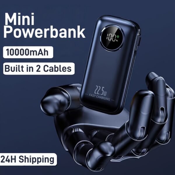 48d0dbb4-3c0e-430d-bb97-b4ae1db8274b.jpg 10,000mAh 22.5W Fast Charging Power Bank with Type-C & IP Cables – Blue