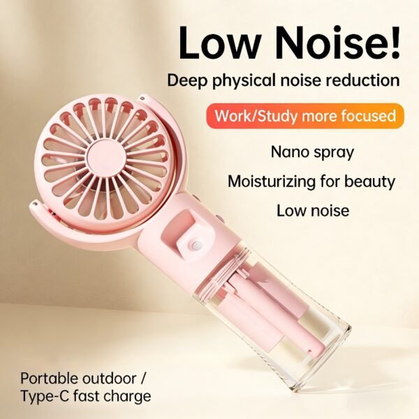Water-Cooled Spray Fan with Humidification & 4-Speed Cooling