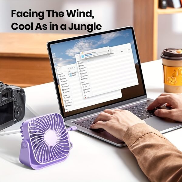5ad8ad2a-b1c2-40a5-9394-b908f72f3a0e.jpg Portable USB Desk Fan with Brushless Motor Quiet Mini Table Fan