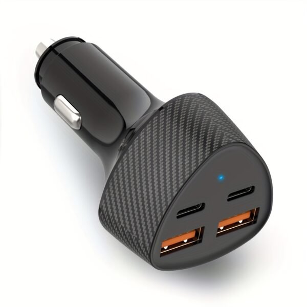 USB-C Fast Charging Car Charger Adapter