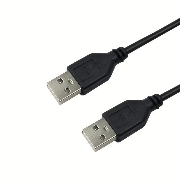 USB Male-to-Male Dual USB Data Cable USB to USB Connection Cable