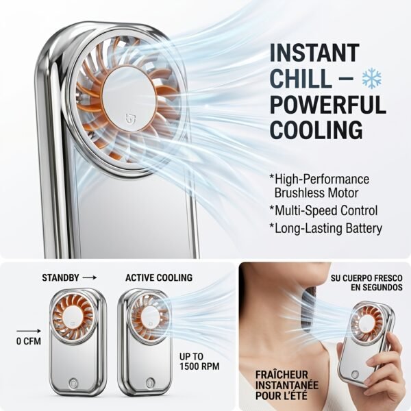 756c258a-0a61-45fc-8743-6f3e95a4ae03.jpg Portable Mini Handheld Mirror Fan USB Rechargeable Pocket Fan with Long Battery Life