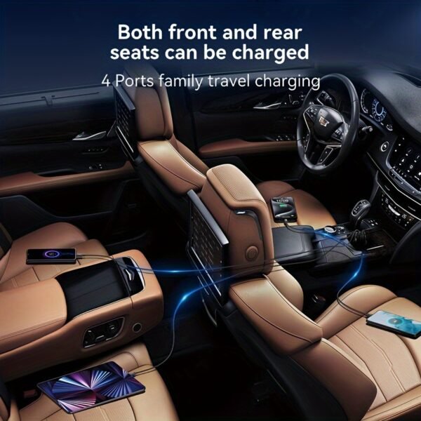 USB-C Fast Charging Car Charger Adapter