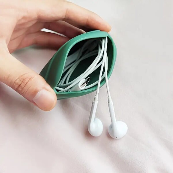 3pcs Colorful Cable Organizer Storage Pouches