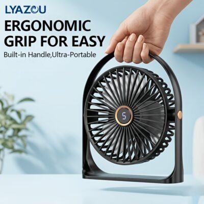 91d1b129-ef14-448e-8f71-f10d200a42d8.jpg BUDODO Upgraded Personal Cooling Fan Portable Rechargeable Mini Fan