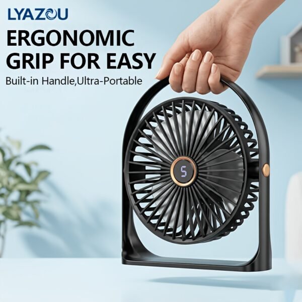 BUDODO Upgraded Personal Cooling Fan Portable Rechargeable Mini Fan