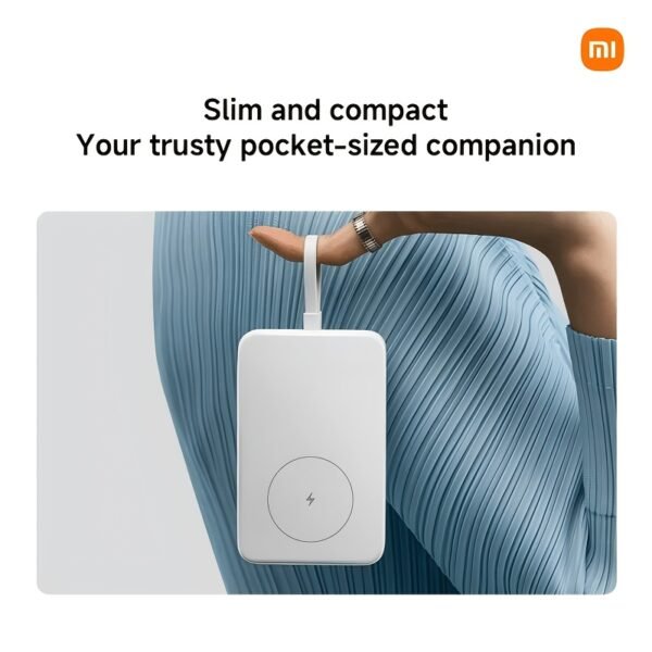 a3d4a498-713a-4c17-93f4-7ea2b71bb76e.jpg Xiaomi 33W Magnetic Power Bank 10,000mAh with Integrated Cable