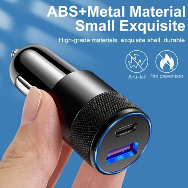 c0688cade566c41878a0be9378e00788_1773751721001.jpg 43W Dual Port Fast Charging USB Car Charger Lighter Adapter