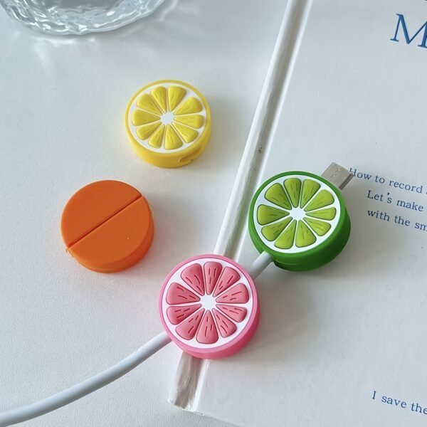 cf30b68d-6a0f-4aa7-9f2b-26b1a5907952.jpg Fresh Fruit Lemon Phone Data Cable Protective Case