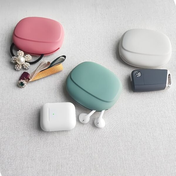 3pcs Colorful Cable Organizer Storage Pouches