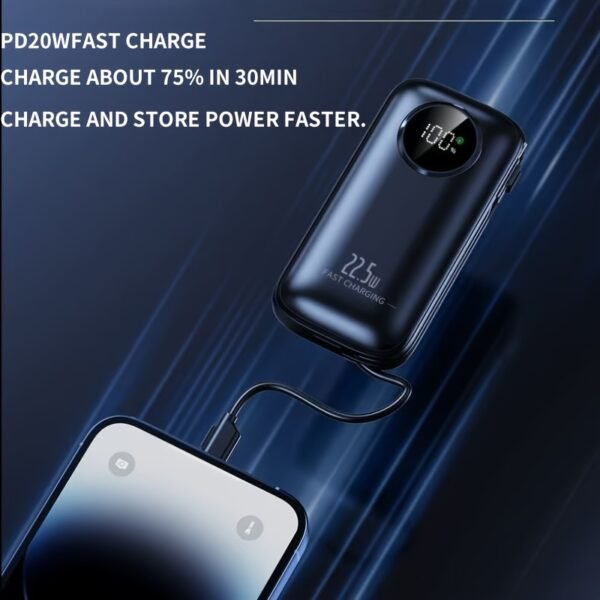 d3ce9d2f-f276-48bb-be32-586432e98795.jpg 10,000mAh 22.5W Fast Charging Power Bank with Type-C & IP Cables – Blue
