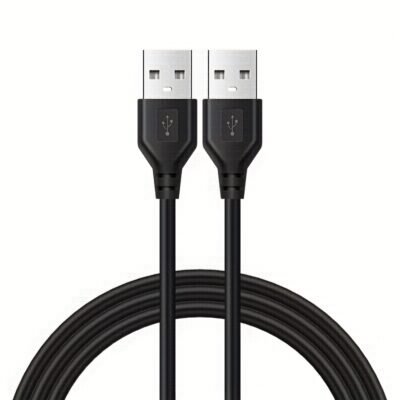 USB Male-to-Male Dual USB Data Cable USB to USB Connection Cable