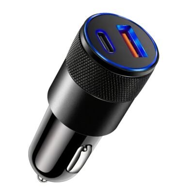 e5ffe6e9-1e8d-453b-b4b1-dc15d0ada290.jpg 43W Dual Port Fast Charging USB Car Charger Lighter Adapter