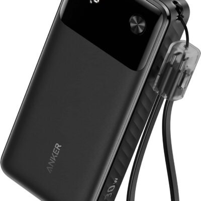 ea126ba7-0237-44ce-a160-2da9fa24adce.jpg 20,000mAh 30W Fast Charging Power Bank with LED Display USB-C Portable Charger – Black