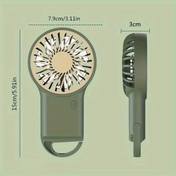 TOOP Portable Mini Fan USB Rechargeable Quiet Cooling Fan for Outdoor & Travel